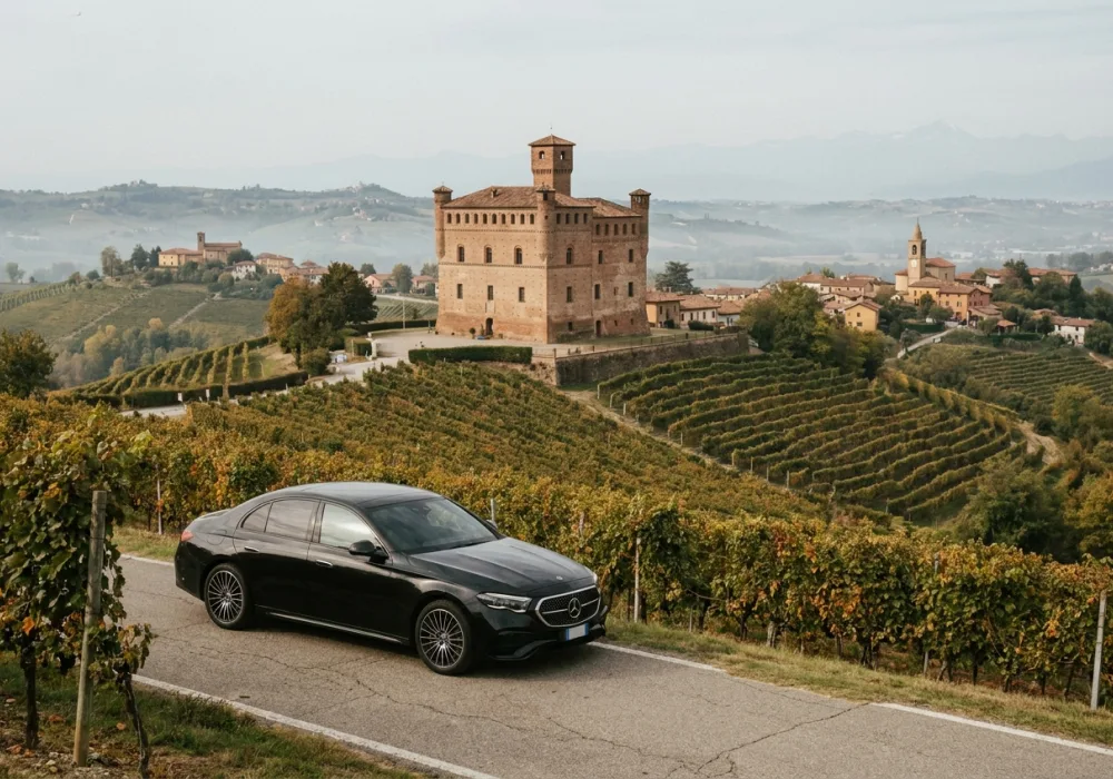 An eleventh-century castle with a wine library inside